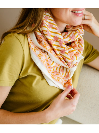 Foulard imprimé (100x100cm)