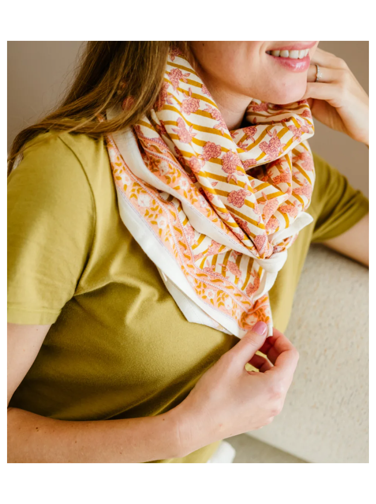 Foulard imprimé (100x100cm)