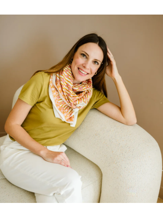 Foulard imprimé (100x100cm)