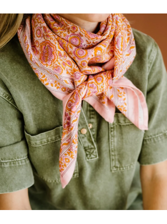 Foulard imprimé (100x100cm)