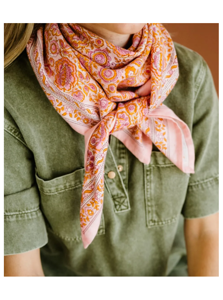 Foulard imprimé (100x100cm)