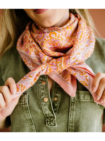 Foulard imprimé (100x100cm)