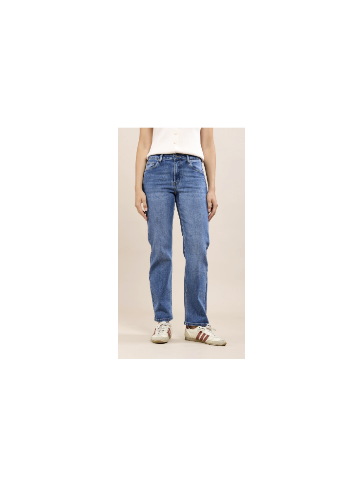 Jean droit stretch