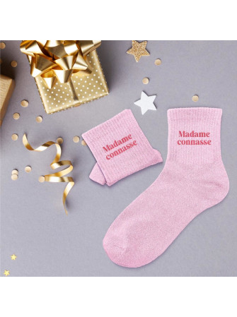 Chaussettes message