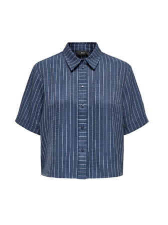Chemise rayée manches courtes