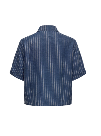 Chemise rayée manches courtes
