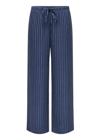 Pantalon fluide rayé
