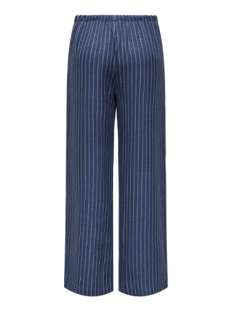 Pantalon fluide rayé