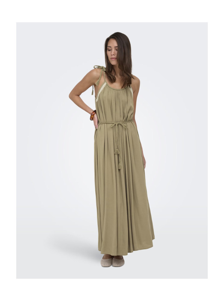 Robe longue fines bretelles