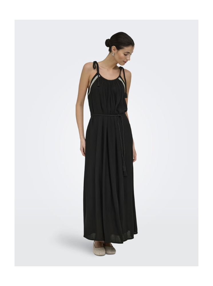 Robe longue fines bretelles