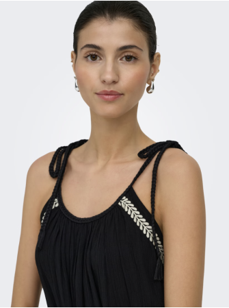 Robe longue fines bretelles
