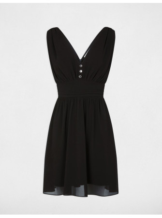 Robe courte sans manches