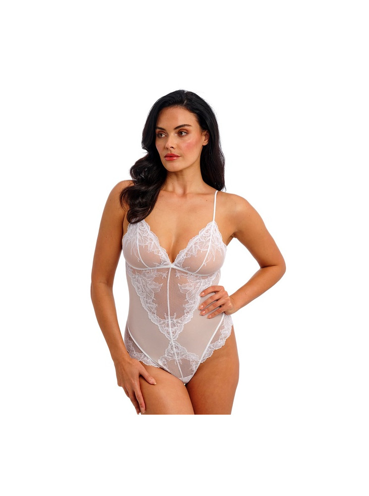 Body string en dentelle