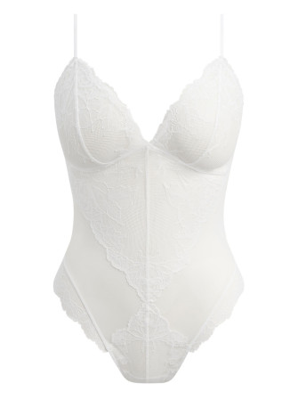 Body string en dentelle