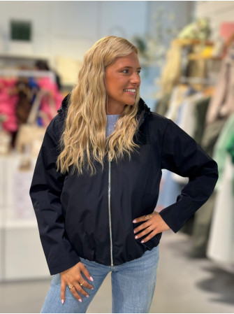 Veste imperméable à capuche