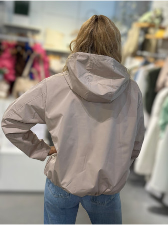 Veste imperméable à capuche