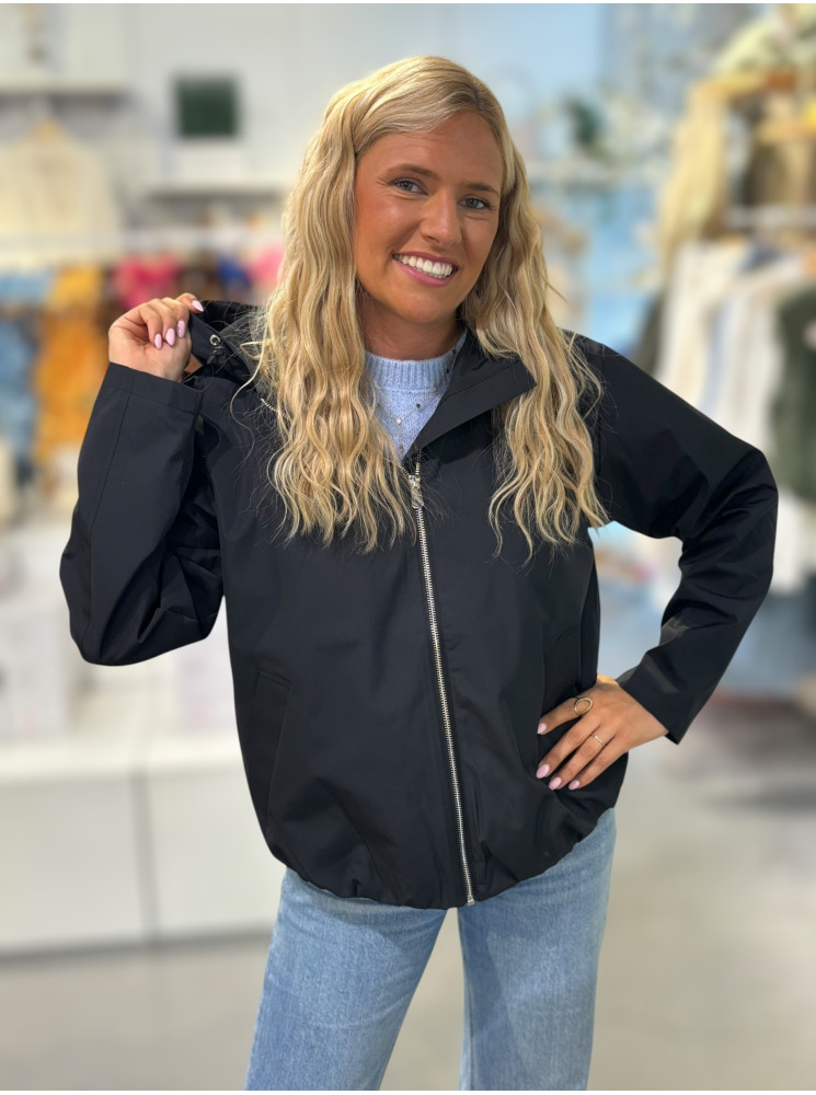 Veste imperméable à capuche