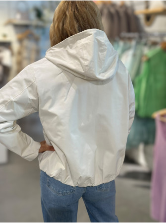 Veste imperméable à capuche