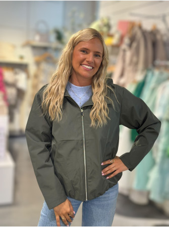Veste imperméable à capuche