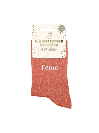 Chaussettes message