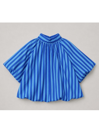 Blouse rayée dos nu