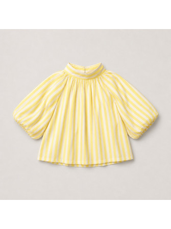 Blouse rayée dos nu