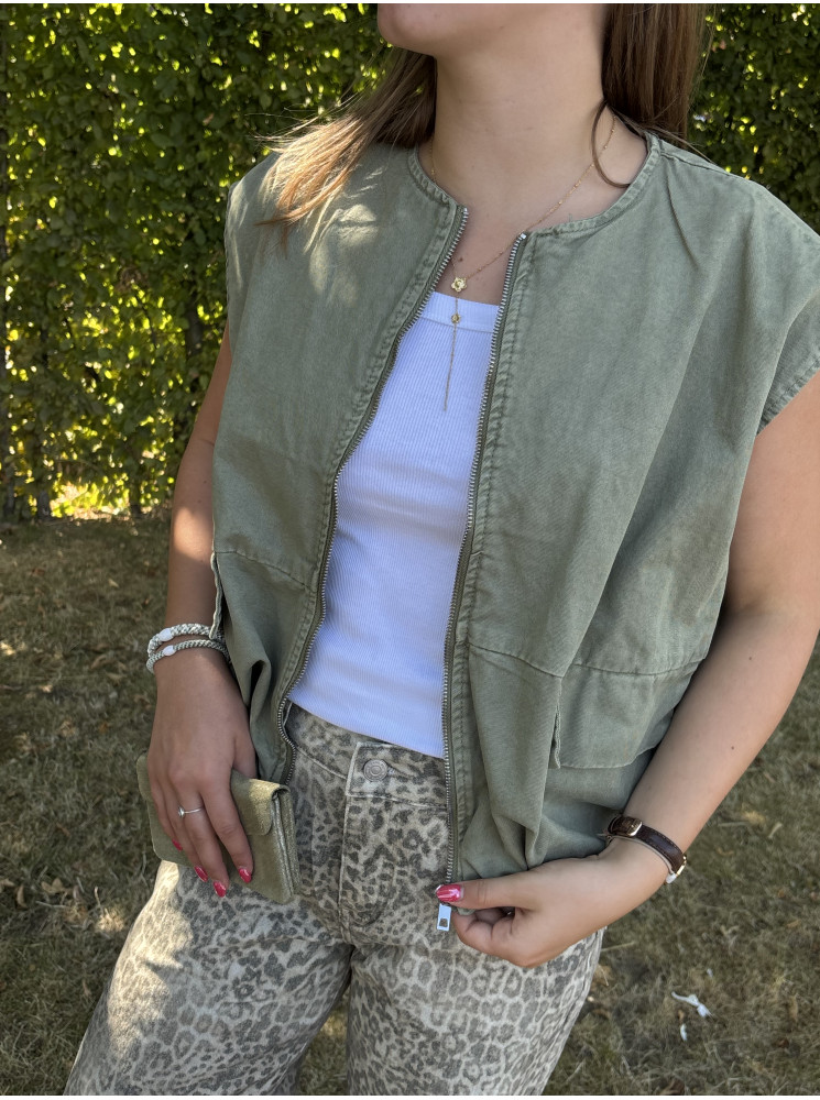 Veste sans manches
