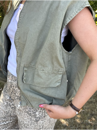 Veste sans manches