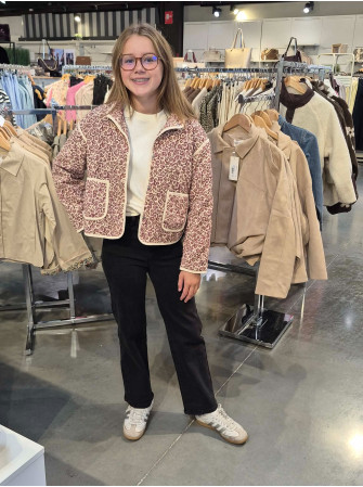 Veste fleurie