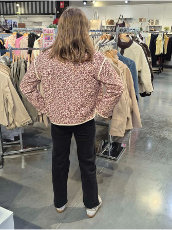 Veste fleurie