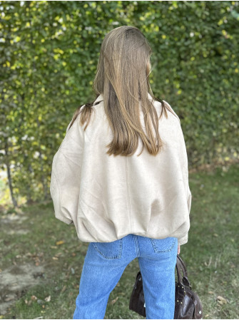 Veste courte suédine 10 à 16 ans