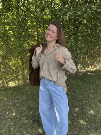 Chemise à carreaux