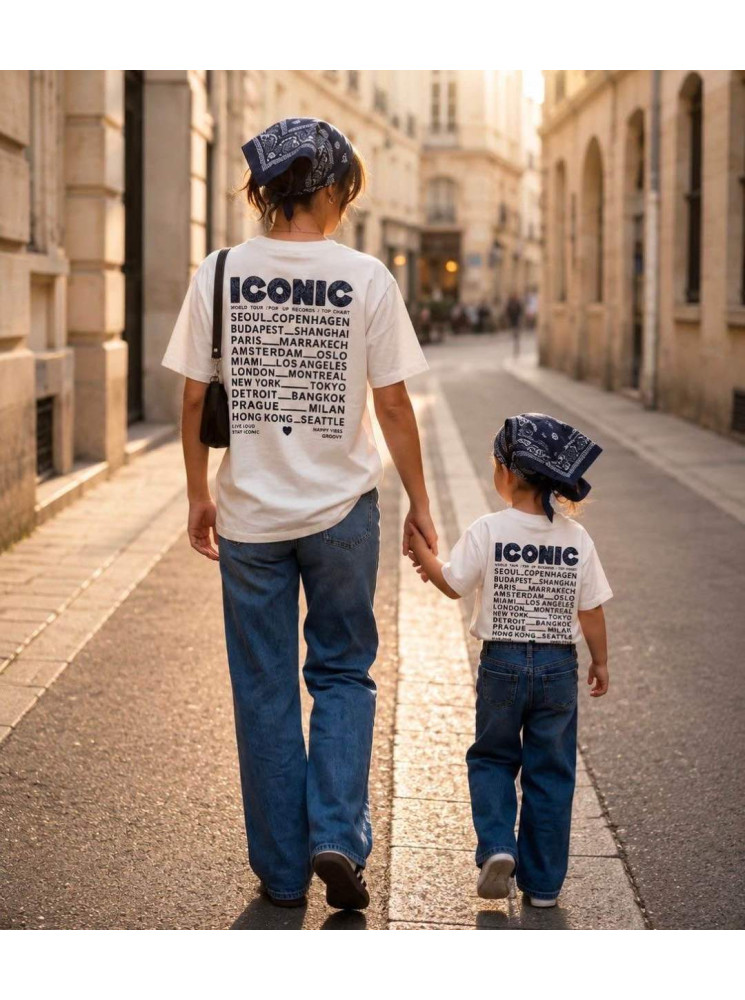 T-Shirt "ICONIC" 10 à 16 ans