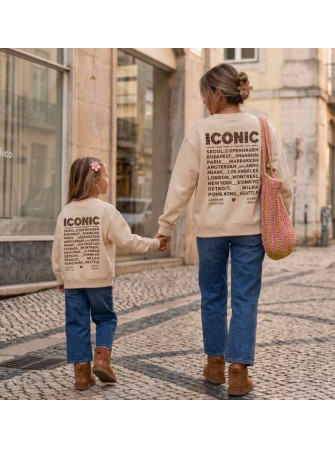 Sweat "ICONIC" Léopard 10 à...