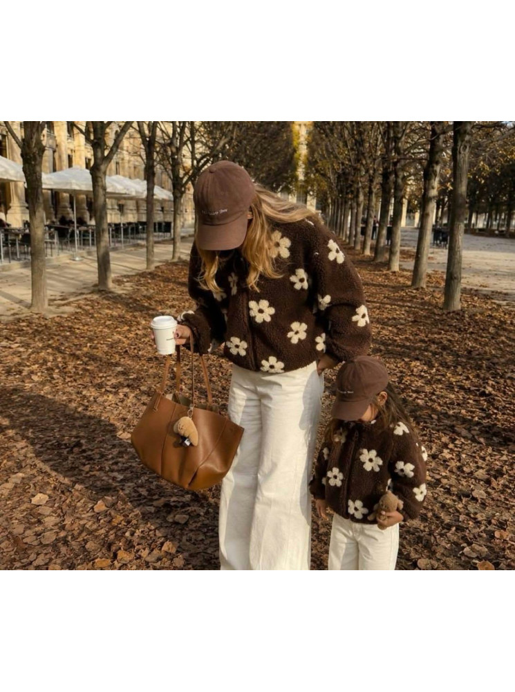 Veste fleurie