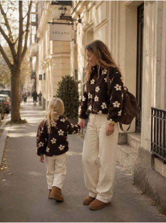 Veste fleurie