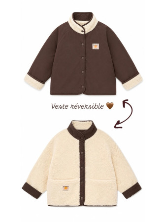 Veste TEDDY réversible