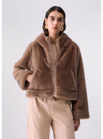 Veste Teddy réversible