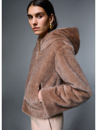 Veste Teddy réversible