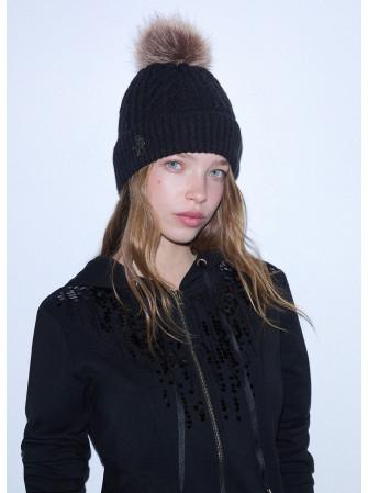 Bonnet à pompon