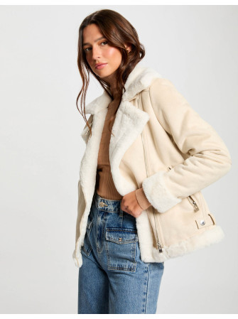 Manteau suèdine avec...
