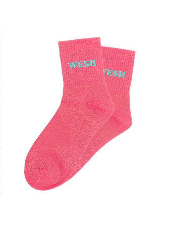 Chaussettes message tuftees