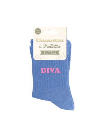 Chaussettes message tuftees