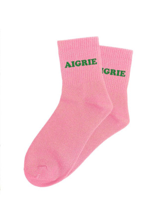 Chaussettes message tuftees