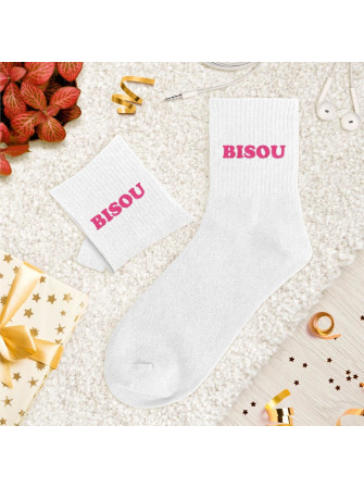 Chaussettes message tuftees