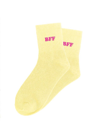 Chaussettes message tuftees