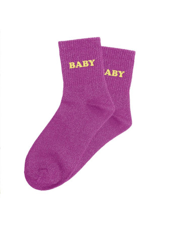 Chaussettes message tuftees
