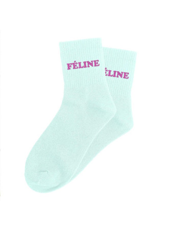 Chaussettes message tuftees