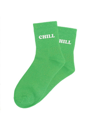 Chaussettes message tuftees