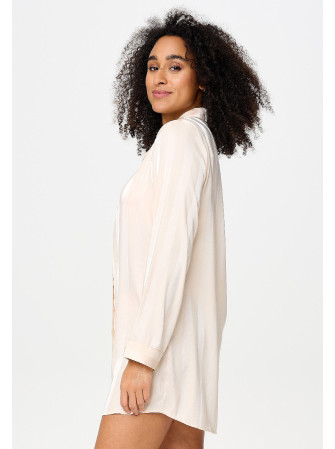 Chemise de nuit satinée